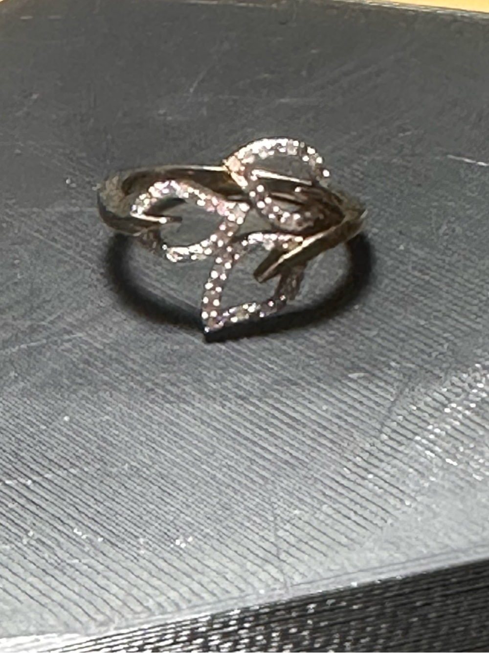 Delicate Leaf Women's Ring - size 6